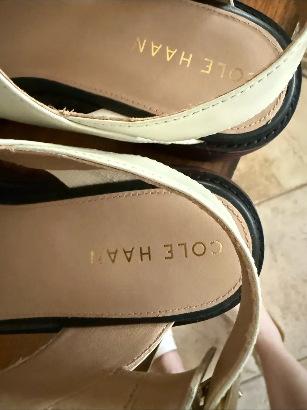Women's Cole Haan Platform Sandals with Cross Straps